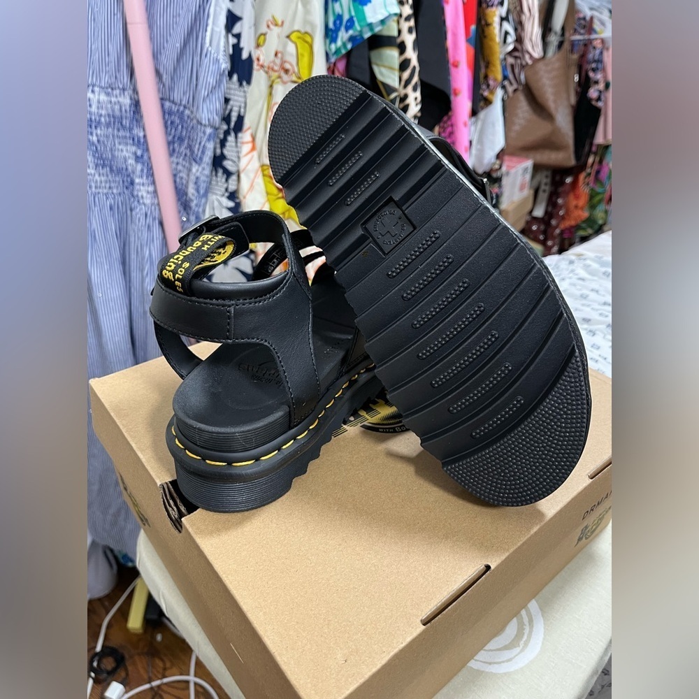 Dr Martens Blaire 3 Strap Sandals - Picture 7 of 9